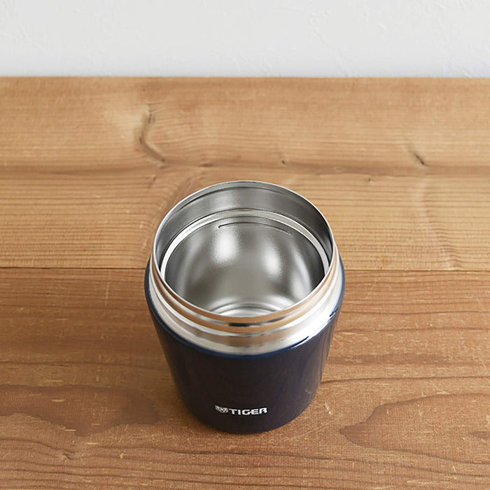 Tiger Thermos Vacuum Insulated Soup Jar 250ml - Indigo Blue-Kiichin - The #1 Place for Japanese Goods in Your Hand!