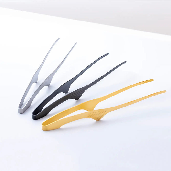 Todai Japan Stainless Steel Clever Chopstick Tongs - Silver-Kiichin - The #1 Place for Japanese Goods in Your Hand!