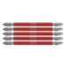 Vessel 40V Compatible GS5P2110 5pcs Double Ended Plus Bit Set-Kiichin - The #1 Place for Japanese Goods in Your Hand!