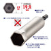 Vessel 17x100mm Kar201710 Raceway Socket Width Across Flats-Kiichin - The #1 Place for Japanese Goods in Your Hand!