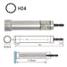 Vessel 12Sq XA202415 24x160mm Socket-Kiichin - The #1 Place for Japanese Goods in Your Hand!