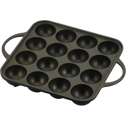 Japanese Takoyaki Maker - 16 Hole Aluminum Casting Gas Fire-Kiichin - The #1 Place for Japanese Goods in Your Hand!