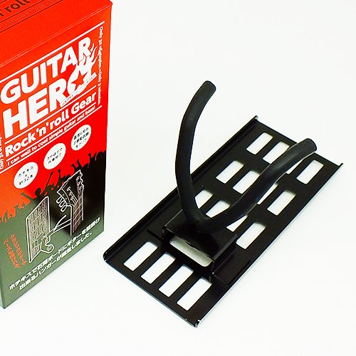Wakabayashi Factory Guitar Hanger Wall Hook - Japan Black-Kiichin - The #1 Place for Japanese Goods in Your Hand!