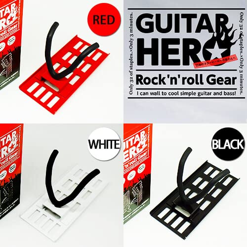 Wakabayashi Factory Guitar Hanger Wall Hook - Japan Black-Kiichin - The #1 Place for Japanese Goods in Your Hand!