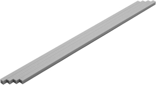 Wave Japan 4.0mm Gray Plastic Square Bar Set of 4 - Hobby Material Collection-Kiichin - The #1 Place for Japanese Goods in Your Hand!