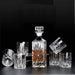 Dtkmkj Japanese Whiskey Set with Crystal Decanter & 6 Tumblers-Kiichin - The #1 Place for Japanese Goods in Your Hand!