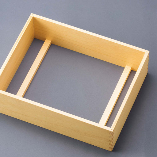 Yamacoh Large Wooden Sushi Neta Case with Stainless Steel Tray-Kiichin - The #1 Place for Japanese Goods in Your Hand!