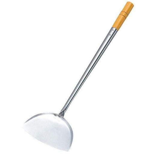 Yamagi Large Stainless Steel Wok Spatula with Wood Handle-Kiichin - The #1 Place for Japanese Goods in Your Hand!