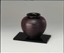 Yamaya Lacquerware Wooden Flower Stand - Japanese Ebony Style Decor-Kiichin - The #1 Place for Japanese Goods in Your Hand!