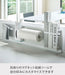 Yamazaki Industrial Kitchen Tower Freestanding Steel Panel Storage - White, 84X14X21Cm-Kiichin - The #1 Place for Japanese Goods in Your Hand!