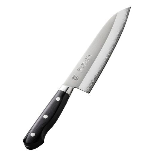 Yasuda Hamono Gold No.10 Santoku Knife YG300 180mm w/Guard-Kiichin - The #1 Place for Japanese Goods in Your Hand!
