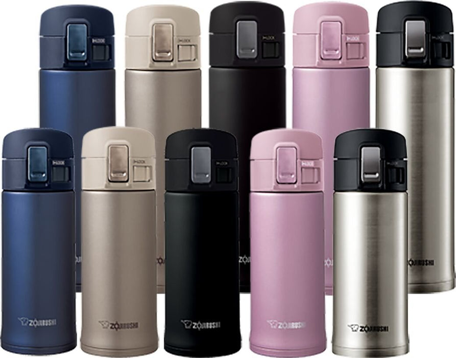 Zojirushi SM-KHE48AG 16oz Stainless Steel Mug Smoky Blue-Kiichin - The #1 Place for Japanese Goods in Your Hand!